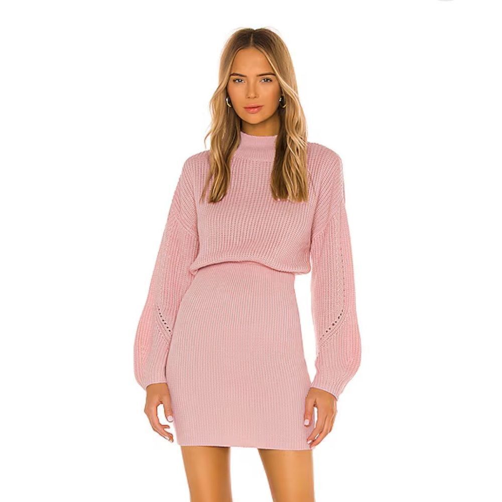 MAJORELLE Pink Mini Dress
